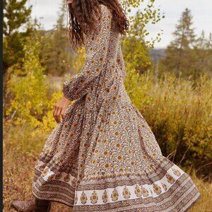 Christy Dawn Aimee Dress Golden Sunflower M/L